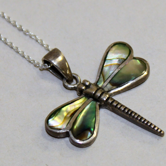 Jewelry - Dragonfly Silver Necklace Jewelry - Dragonfly Silver Necklace